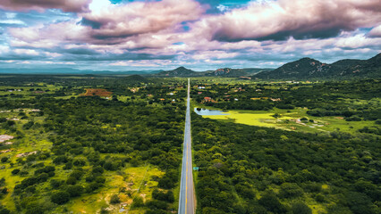 Cidade Interior Paisagem Verde Caatinga Sertão Caicó Rio Grande do Norte Seridó Natal Trilha...