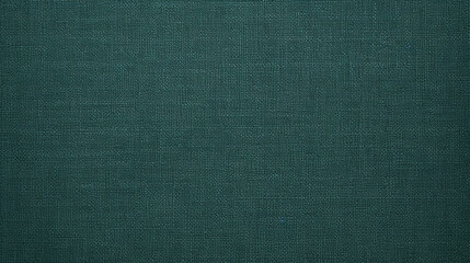 Fototapeta na wymiar Dark Green Linen Paper Fabric Texture Background - Textile Material - Generative AI