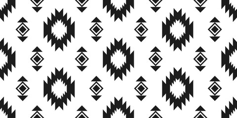 Southwestern Aztec Seamless Pattern. Navajo Print 