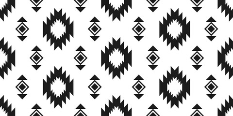 Southwestern Aztec Seamless Pattern. Navajo Print 