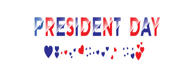 Independence Day in the United States. Fourth of July. Poster, template, greeting card, banner, background design, President Day. 