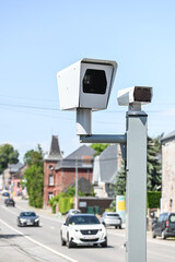 Belgique controle vitesse radar auto voiture signalisation amende code route agglom&eacute;ration