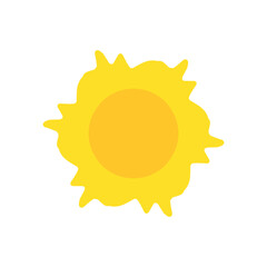 Sun Yellow Vector 
