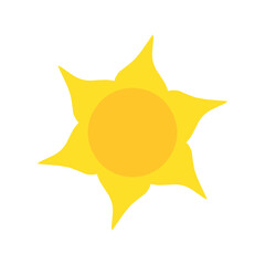 Sun Yellow Vector 