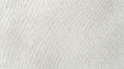 Plakat White/Cream Linen Paper Fabric Texture Background - Textile Material - Generative AI