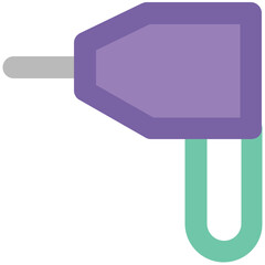 Gimlet machine bold line icon design 