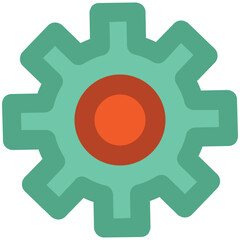 Construction tool bold line icon