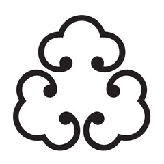 Fototapeta premium 家紋 鐶