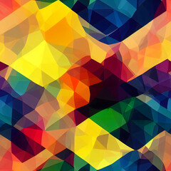 Obraz premium square round colorful wallpaper texture background