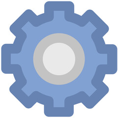 Bold line icon of headphones 