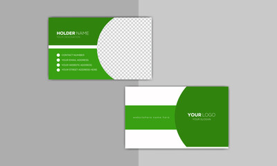 Creative unique, Professional, Luxury, Modern and simple corporate business visiting card design template ideas for personal identity stock illustration