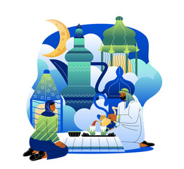 Ramadan Kareem concept