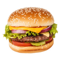 Hamburger transparent background