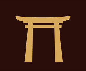 Element in oriental japanese style