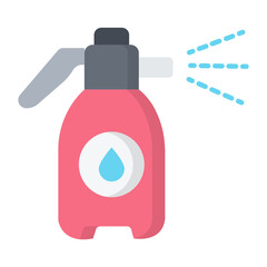 Farming Spray Flat Icon