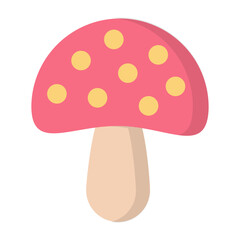 Mushroom Flat Icon