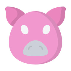 Pig Flat Icon