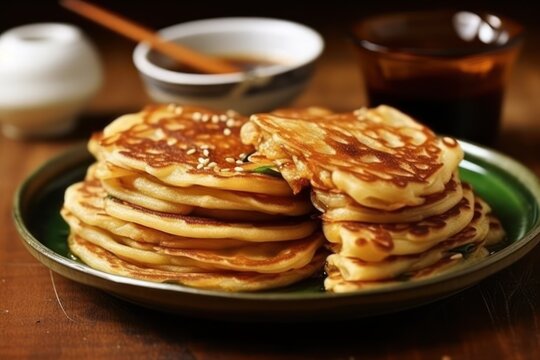 Hotteok sometimes called Hoeddeok is a type of filled Food photography