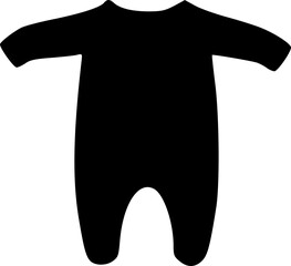 baby clothing icon vector isolate on white background
