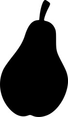 pear icon icon, sign, symbol, vector, art