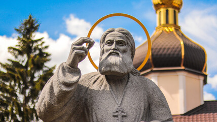 Monument in the convent.
