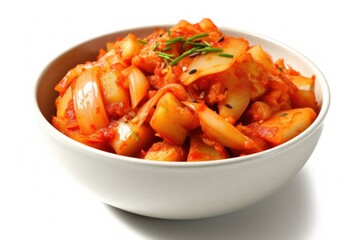 Kimchi is a traditional Korean banchan consisting Food Photography