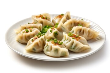 Mandu or mandoo are dumplings in Korean cuisine Food photography