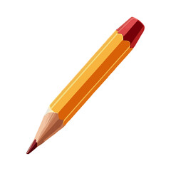 pencil isolated design on white background