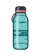 Medicine bottle icon liquid capsule for illness relief