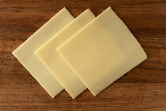 Slices of Mild Cheddar Cheese