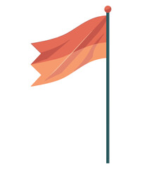 a waving flag, symbolizing patriotism and freedom