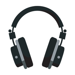 stereo headphones technology device icon