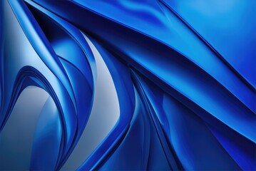 Full frame abstract blue background created with Generative AI technology.