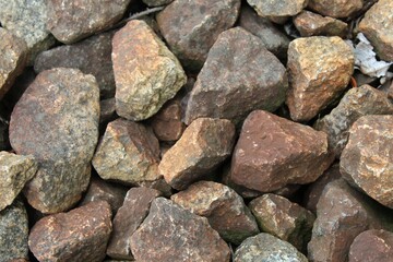 Background of a very particular stone wall