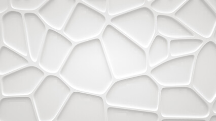 Smooth fractal noise striped waves on the surface. Bright, milky background.