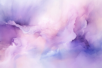 Abstract purple watercolor background created with Generative AI