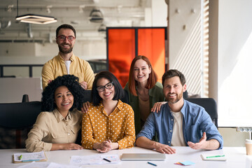 Business people in the meeting room, planning business strategy or brainstorming at the office.