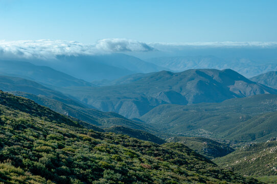 Pine Valley Vista, Sunrise Highway, Mt. Laguna, Julian California, San Diego County.