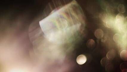 Light organic leaks effect background animation stock footage. Lens light leaks flashing around making an elegant abstract background animation. Classic Light Leak in 4k