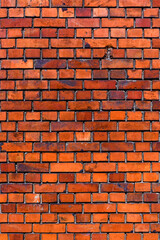 an old wall of old red brick, an old building, as a background 18