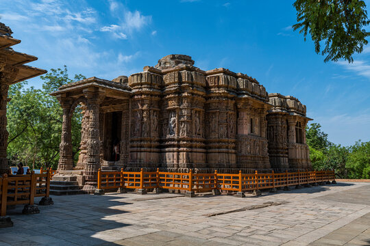 Sun Temple, Modhera, Gujarat, India, Asia