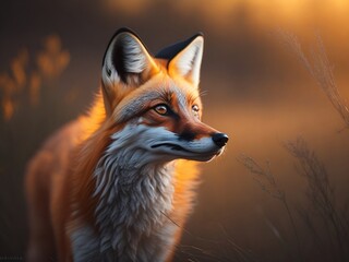 red fox vulpes