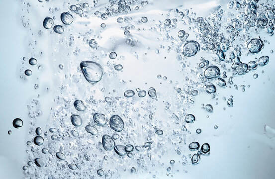 Carbonated water, background.