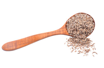 Assortment of beans and lentils in wooden spoon transparent png