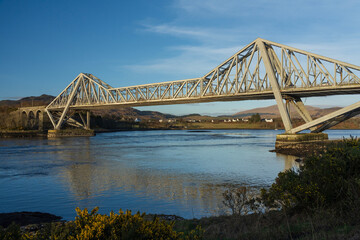 Connel Bridge, Loch Etive, Argyll and Bute, Scotland, United Kingdom, Europe