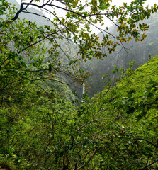 Hanakapiai Falls in Kauai, Hawaii