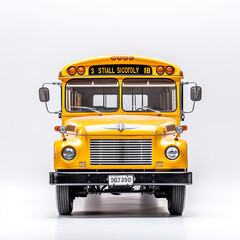 a yellow school bus