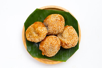 Sesame balls (Kai Hong). Thai dessert