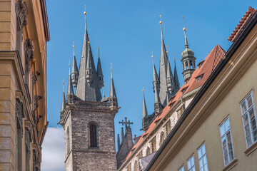 Towers of St Vito Cathedral, they dominate the Prague skyline. Not only is the cathedral a place of...