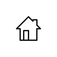 Home icon, vector illustration. home icon illustration isolated on white background.eps